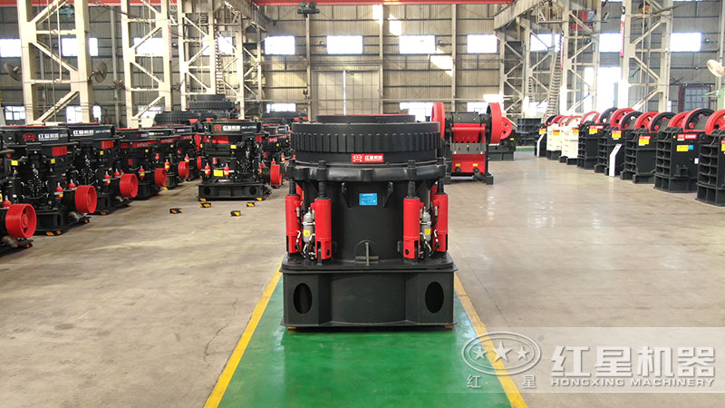 300型圓錐破碎機(jī)型號及參數(shù)，一小時(shí)能生產(chǎn)多少噸石子？